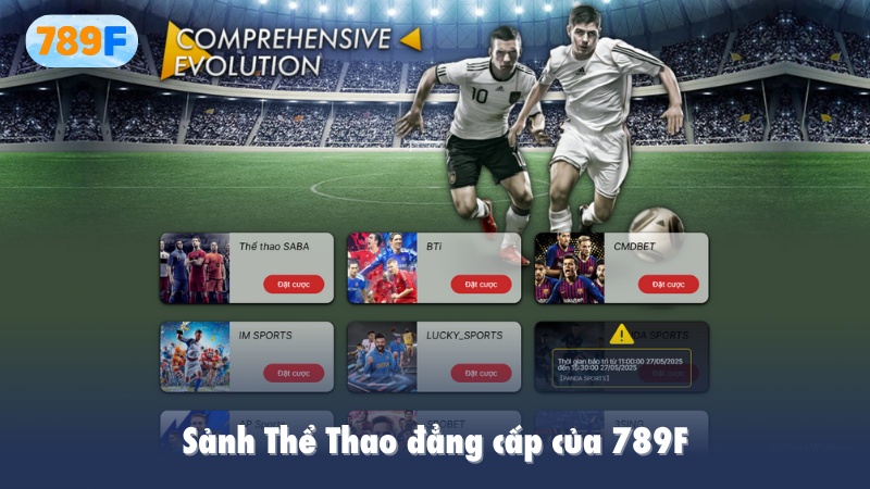 Sảnh Thể Thao đẳng cấp của 789F