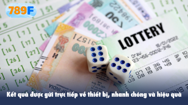 Kết quả được gửi trực tiếp về thiết bị, nhanh chóng và hiệu quả